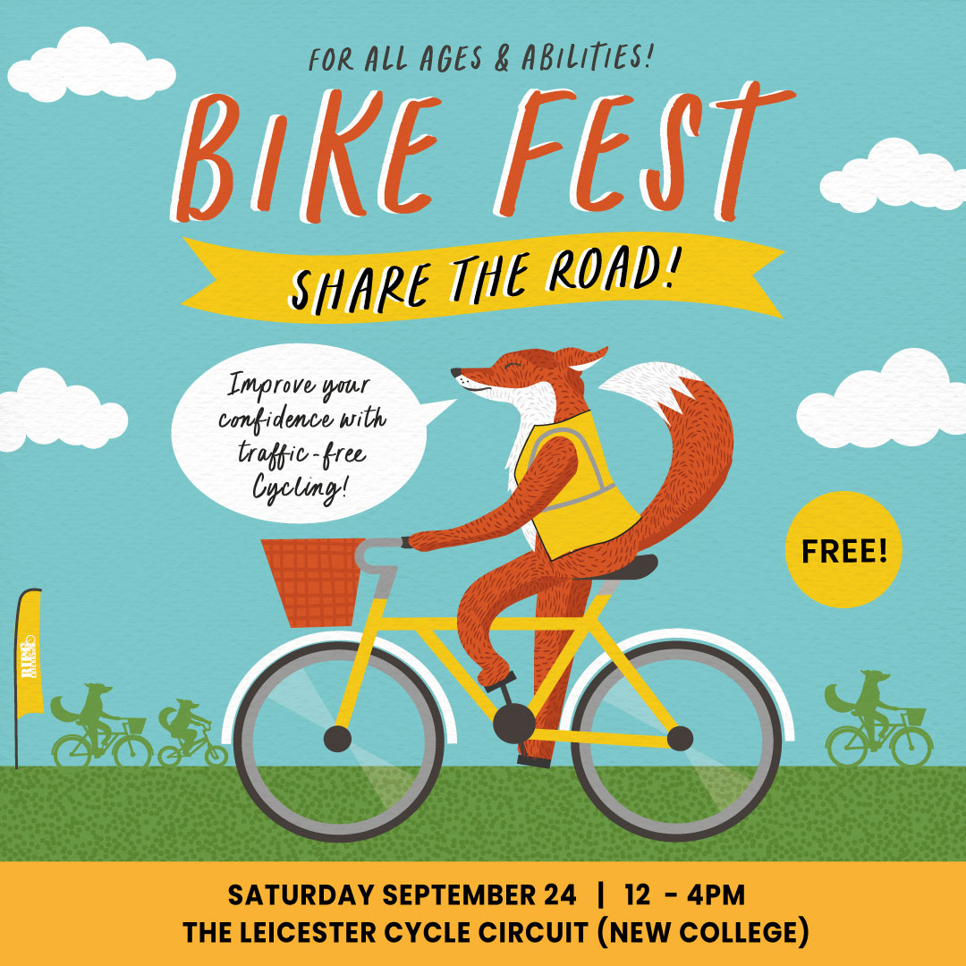 Bike Fest Promotion for Ride Leicester